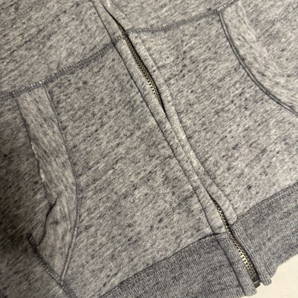 Abercrombie & Fitch VTG Muscle Hoodie Men’s Large Gray Y2K Mallcore Collegiate - Picture 8 of 16